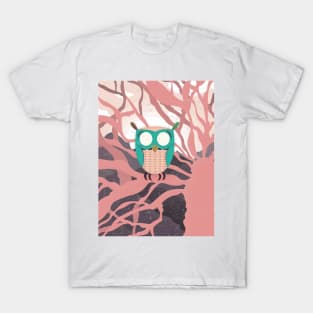 Owl without eyes T-Shirt